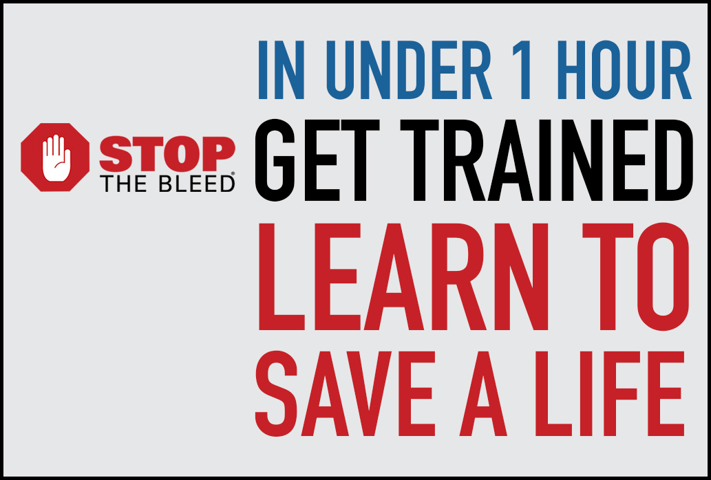 Learn how to Stop the Bleed